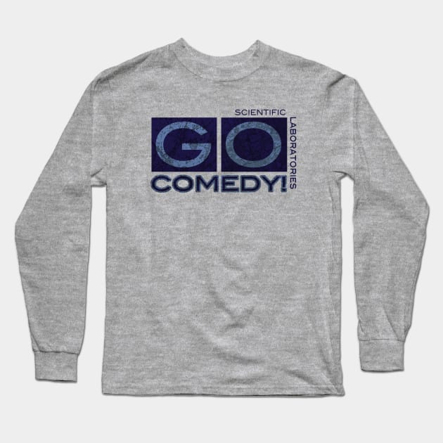 Go Comedy Scientific Laboratories Long Sleeve T-Shirt by gocomedyimprov